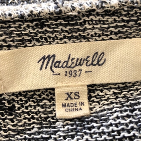 Madewell Peppermill Linen Knit Sweater Sz XS - Picture 6 of 11